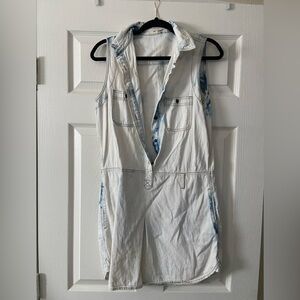 Life in Progress Light Denim Mini Dress